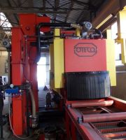 Continuous blasting machine MAXIMA 1000x600-4-7,5 lowered