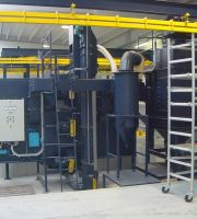 Gas bottle cleaning machine Belgium